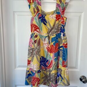 JODIFL Colorful Floral Casual Dress